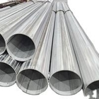 ASTM 201 316L Welded Stainless Steel Pipe Corrosion Resistant Round Polished Seamless