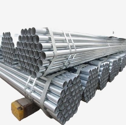 3" 1" 2" Threaded Galvanized Steel Pipe Bs 1387 Astm A53 With Couplers